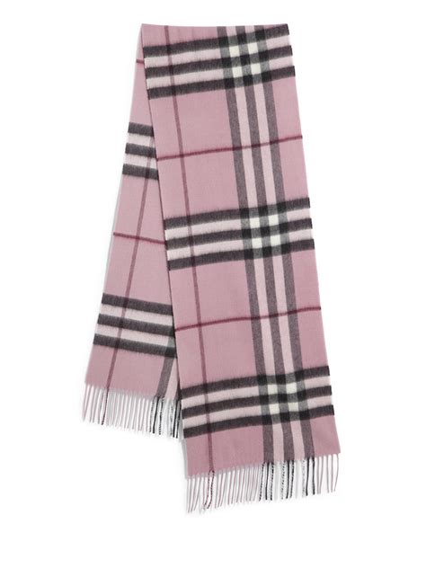 echarpes laine burberry|Burberry cashmere scarf pink.